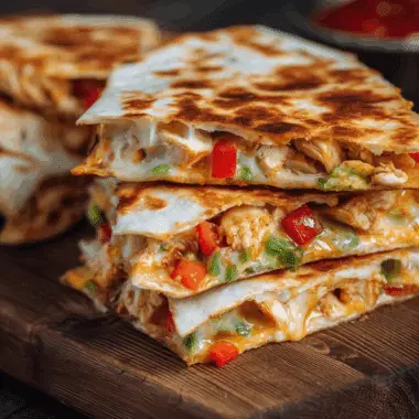 Mini Chicken Quesadillas – Easy School Lunch Idea