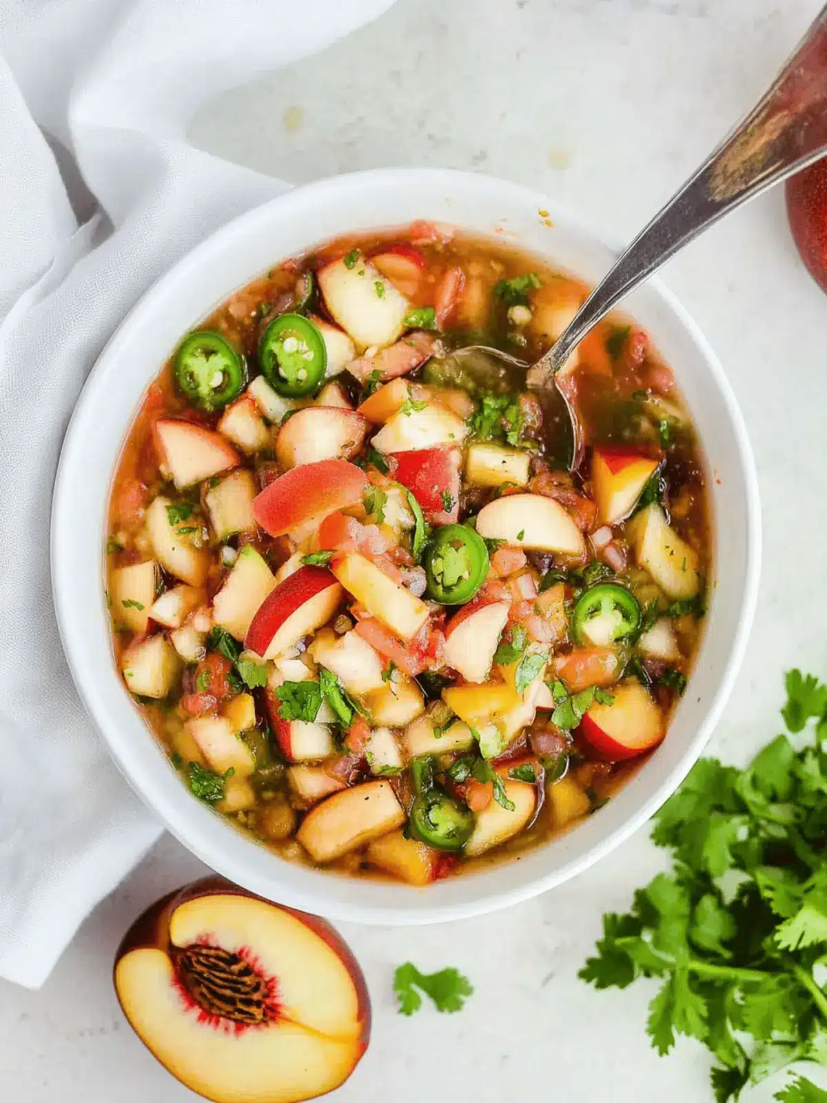 Peach Jalapeno Salsa