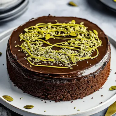 Dubai Chocolate Cake