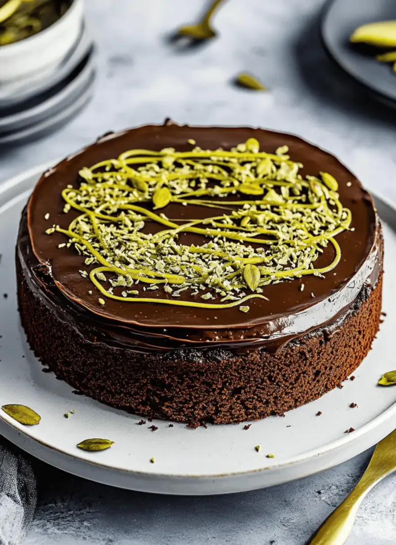 Dubai Chocolate Cake