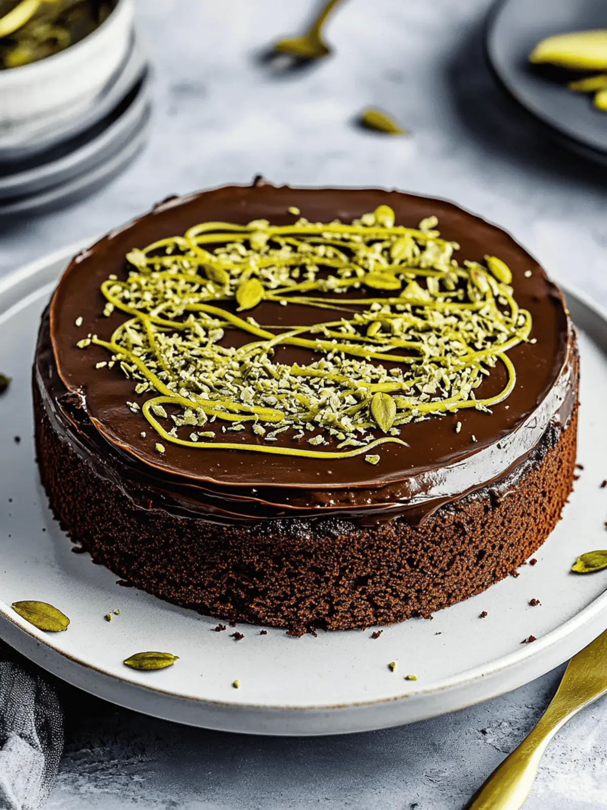 Dubai Chocolate Cake
