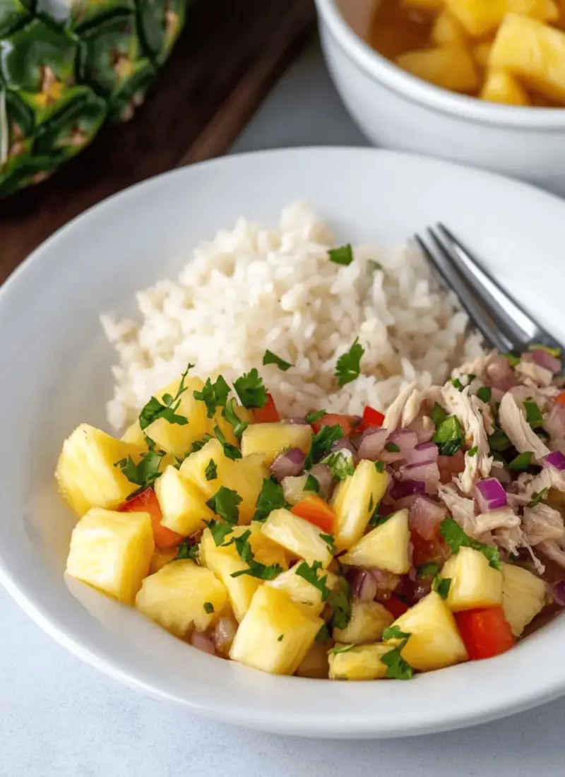Quick & Easy Fresh Pineapple Salsa