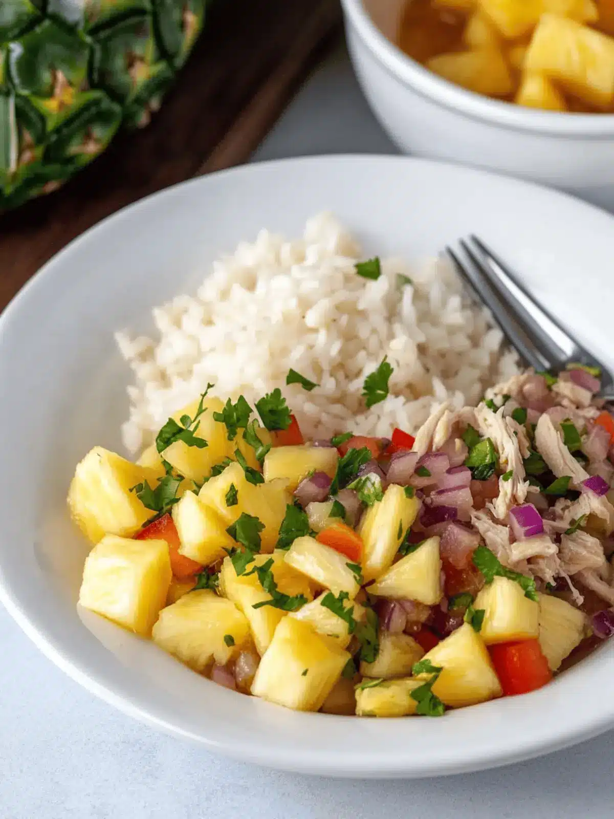 Quick & Easy Fresh Pineapple Salsa