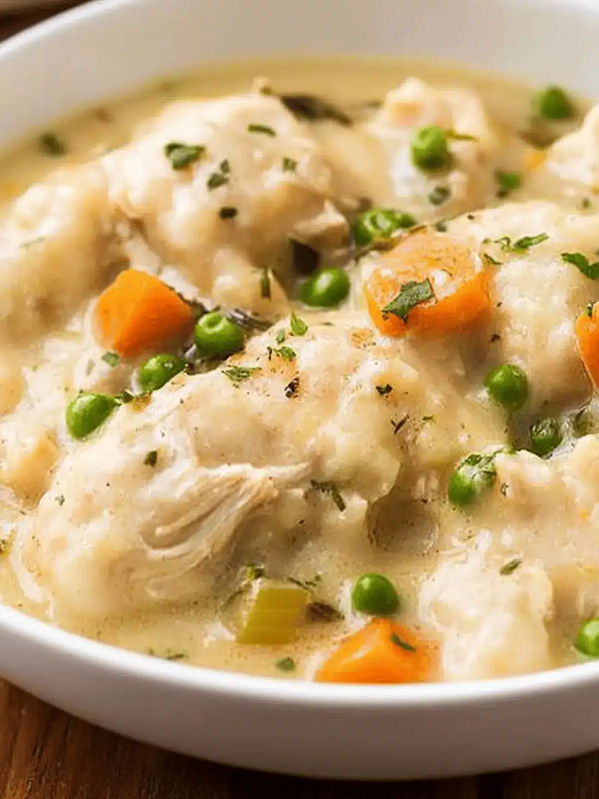 Crockpot Chicken & Dumplings