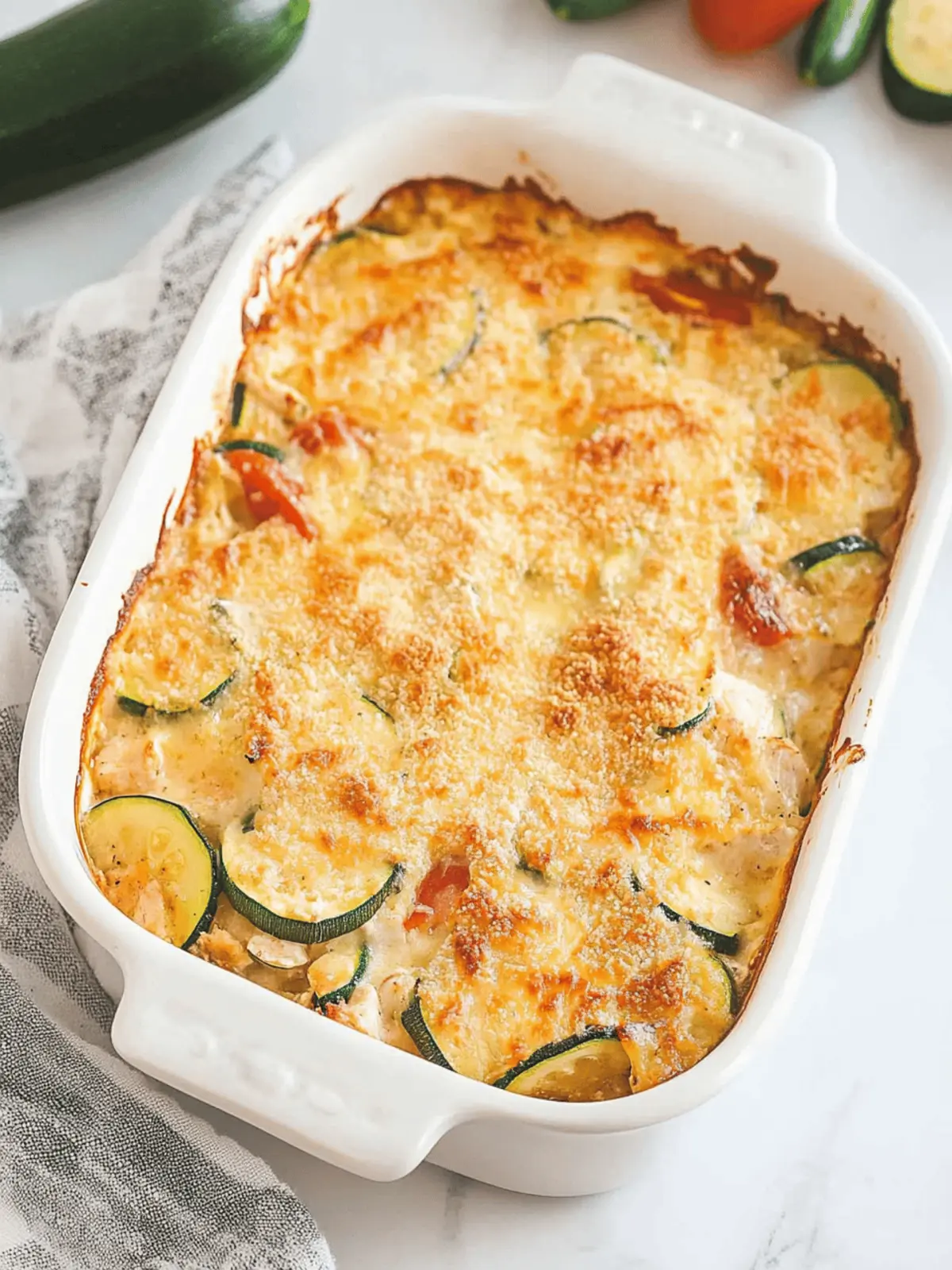 Chicken Zucchini Casserole
