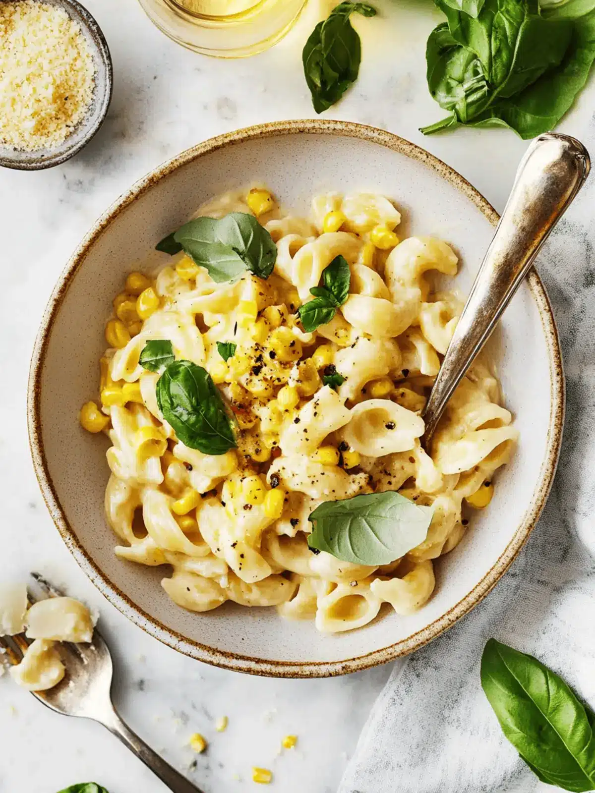 Creamy Corn Pasta: A Quick, Flavorful Summer Delight