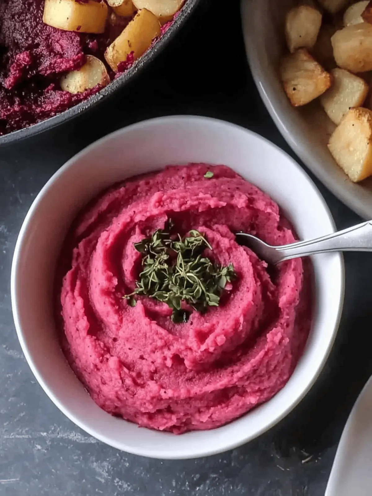 Colorful Beet Mashed Potatoes for a Wholesome Twist