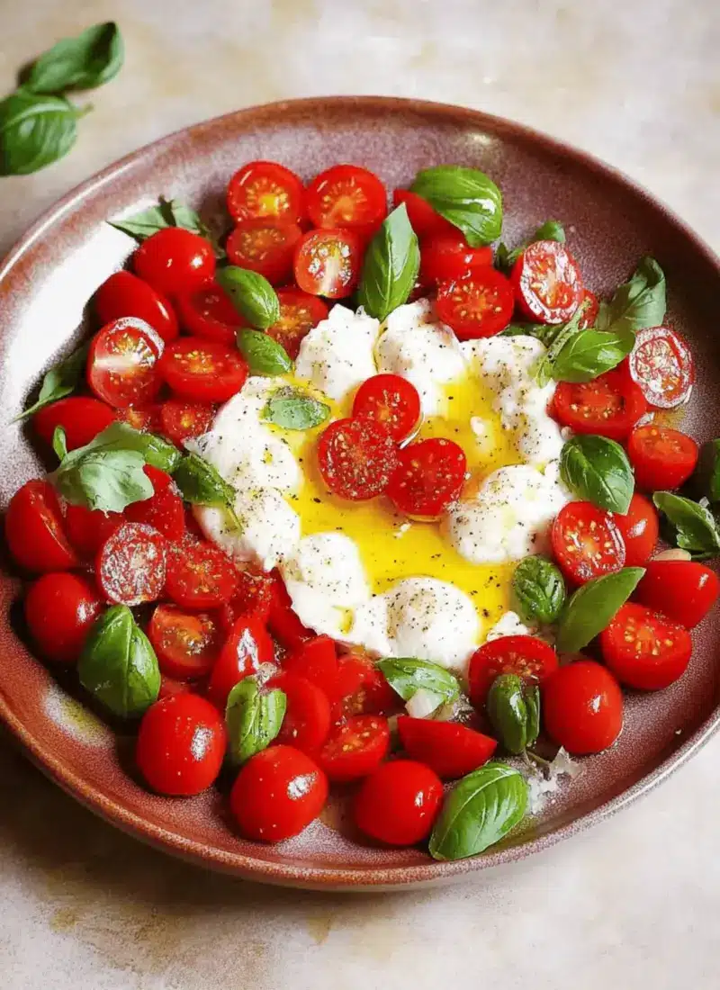 Burrata and Tomato Salad