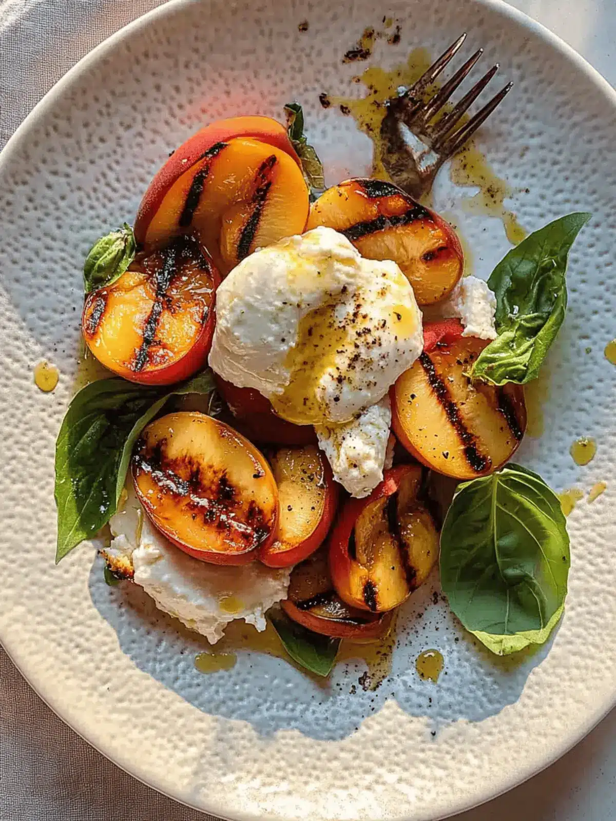 Grilled Peach & Burrata Salad: A Summer Sensation for You