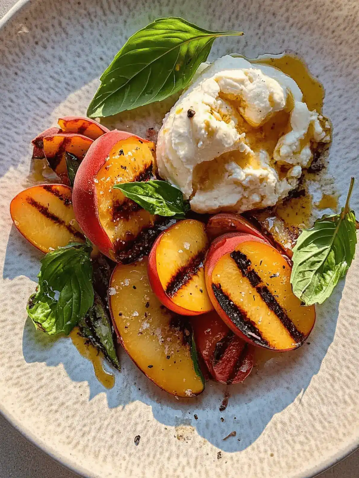 Grilled Peach & Burrata Salad: A Summer Sensation for You