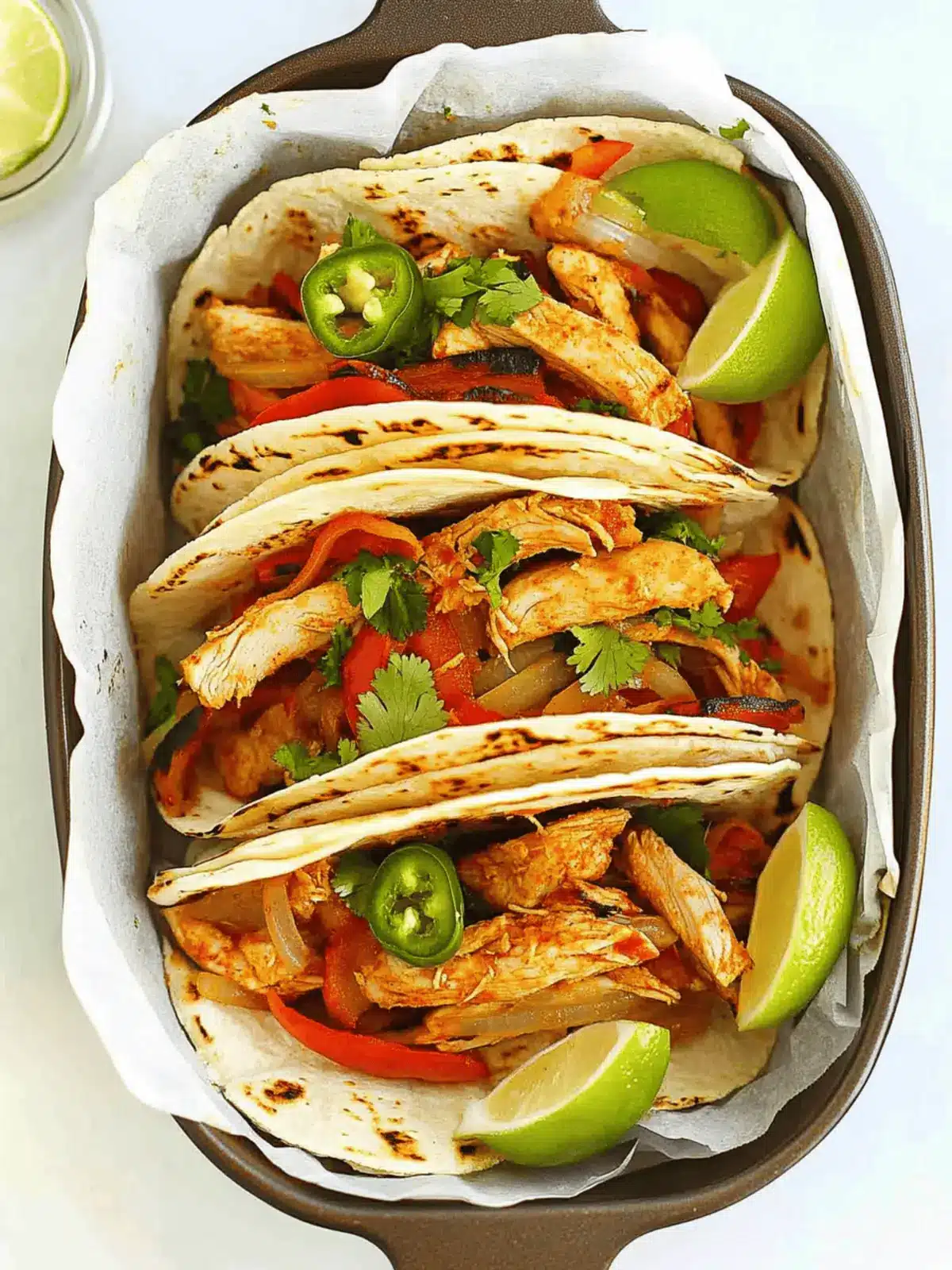 Slow Cooker Chicken Fajitas