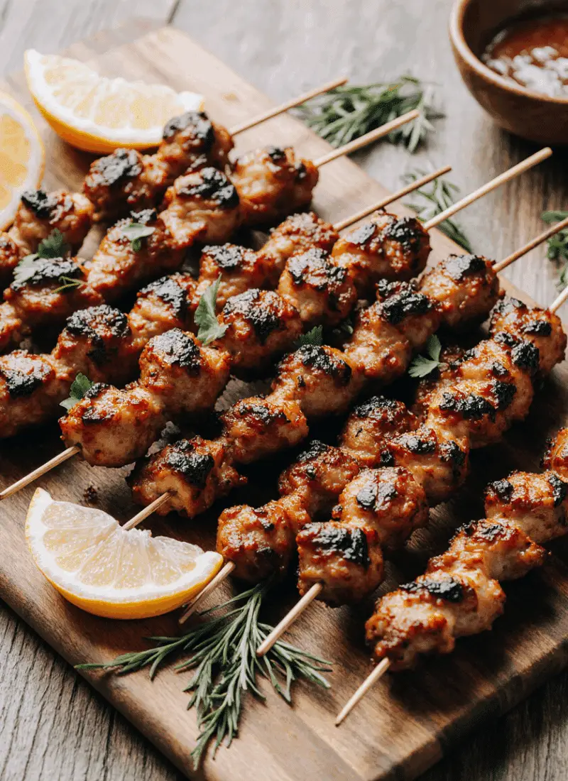 Grilled BBQ Chicken Skewers – Juicy, Smoky & Crowd-Pleasing