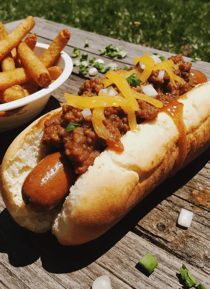 Chili Hot Dogs – Hearty, Messy & Backyard-Ready
