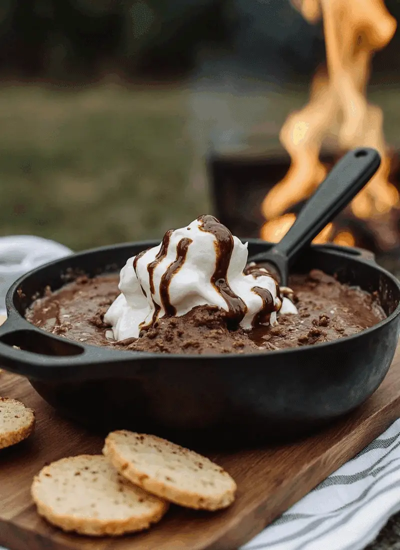 S’mores Dip – Gooey, Chocolatey & Campfire-Inspired