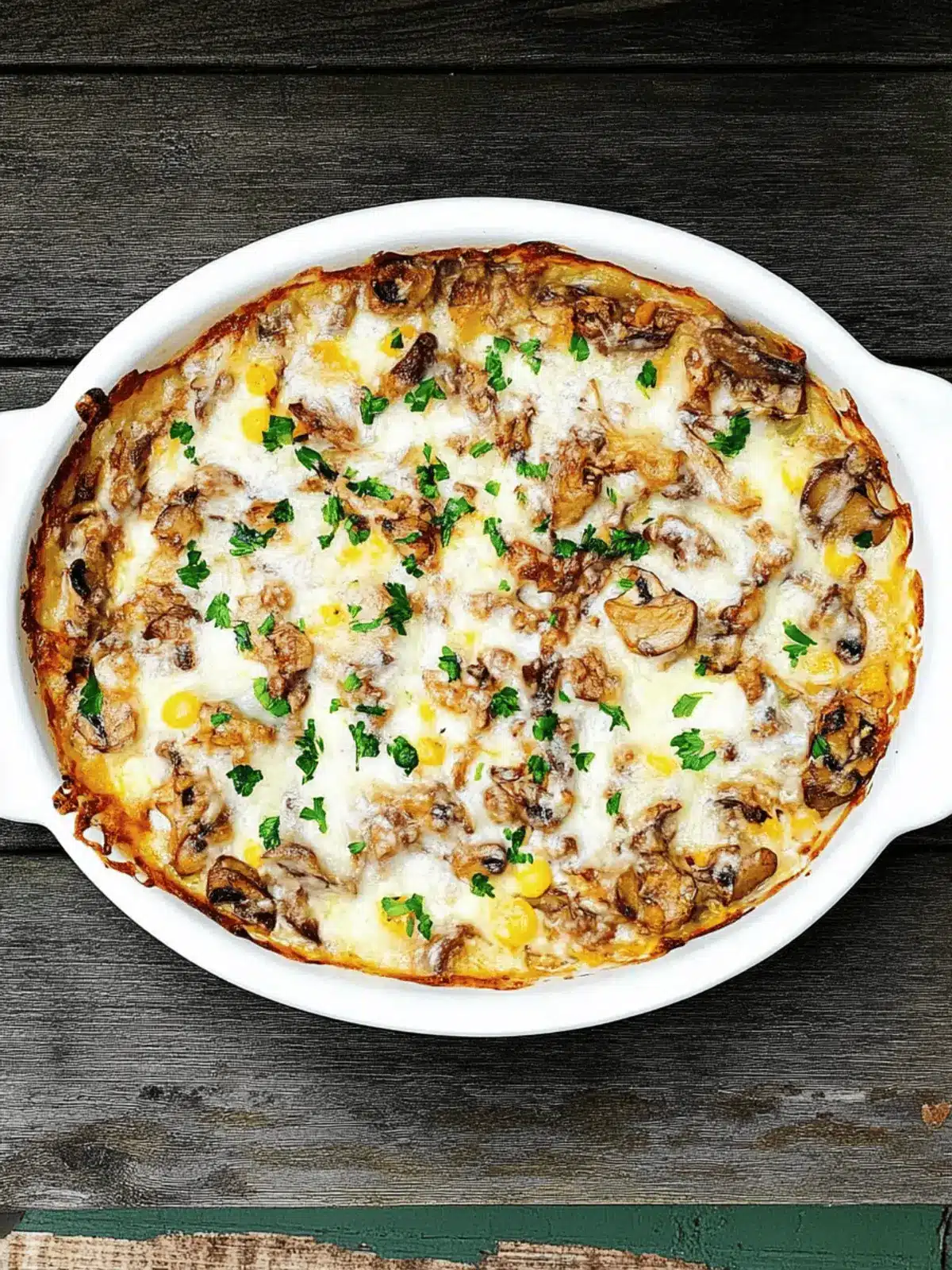 Portabella Mushroom Casserole