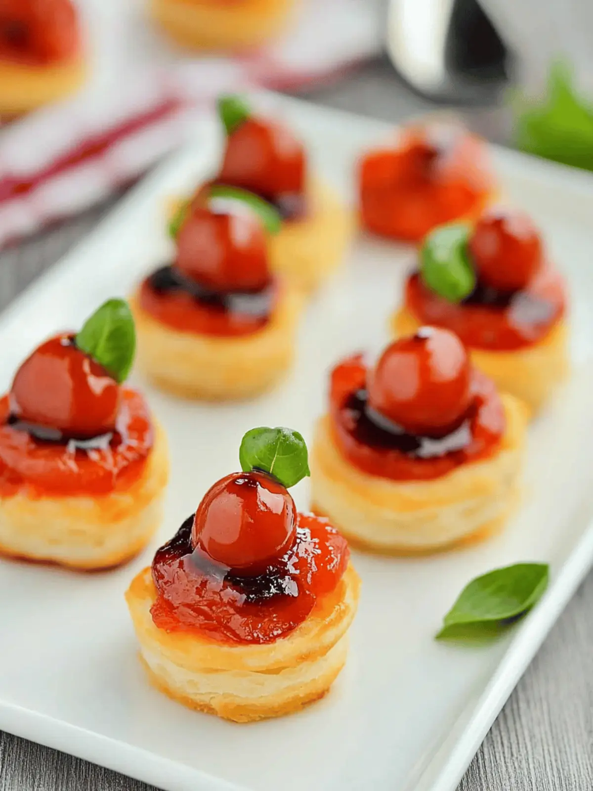 Mini Caprese Appetizer