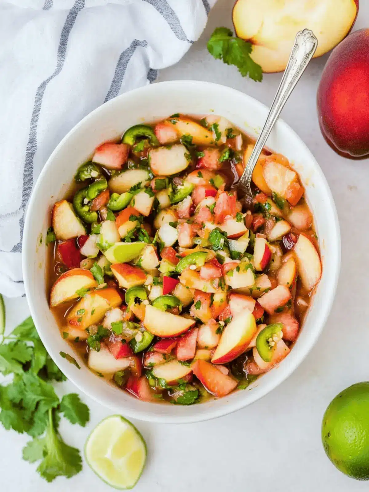 Peach Jalapeno Salsa