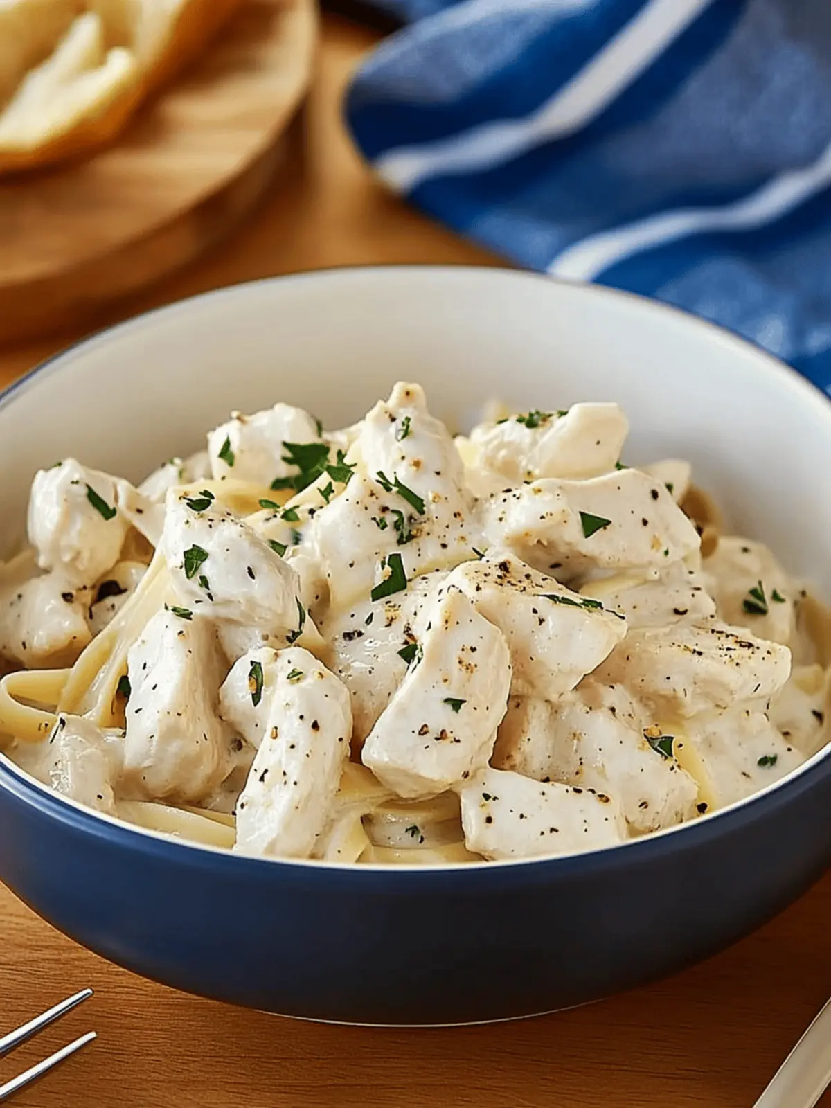 Slow Cooker Chicken Alfredo