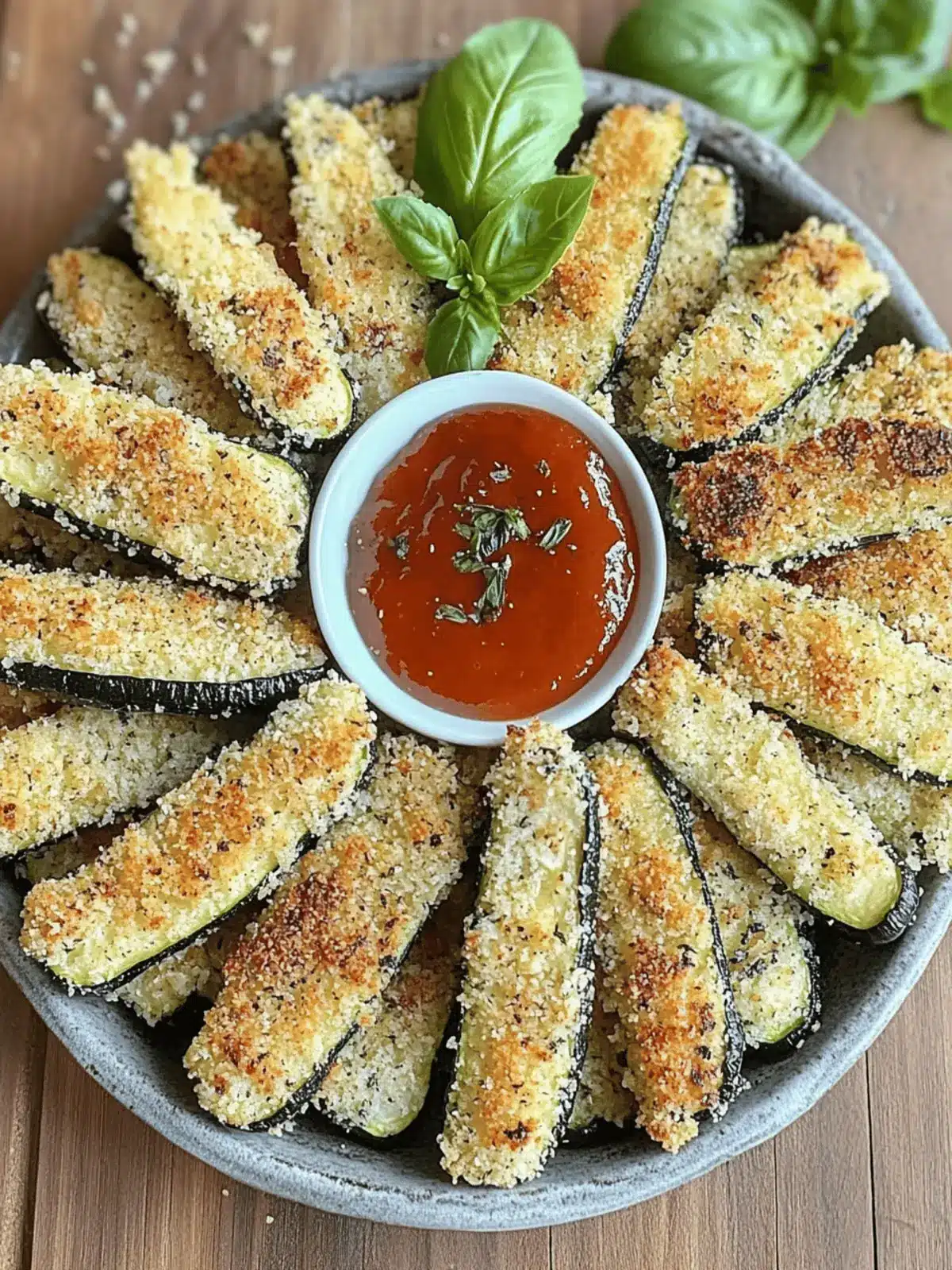 Crispy Baked Panko Crusted Zucchini and Summer Squash Bliss