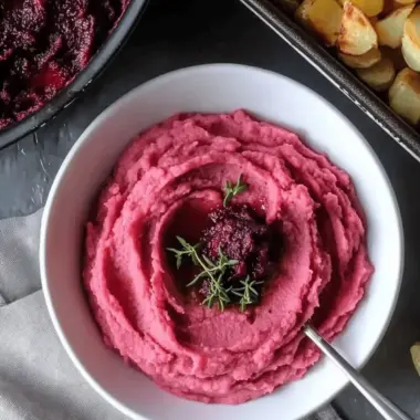 Beet Mashed Potatoes
