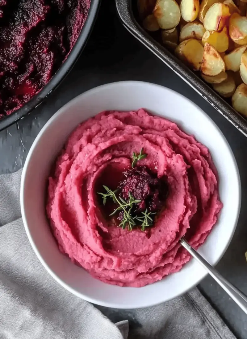 Beet Mashed Potatoes