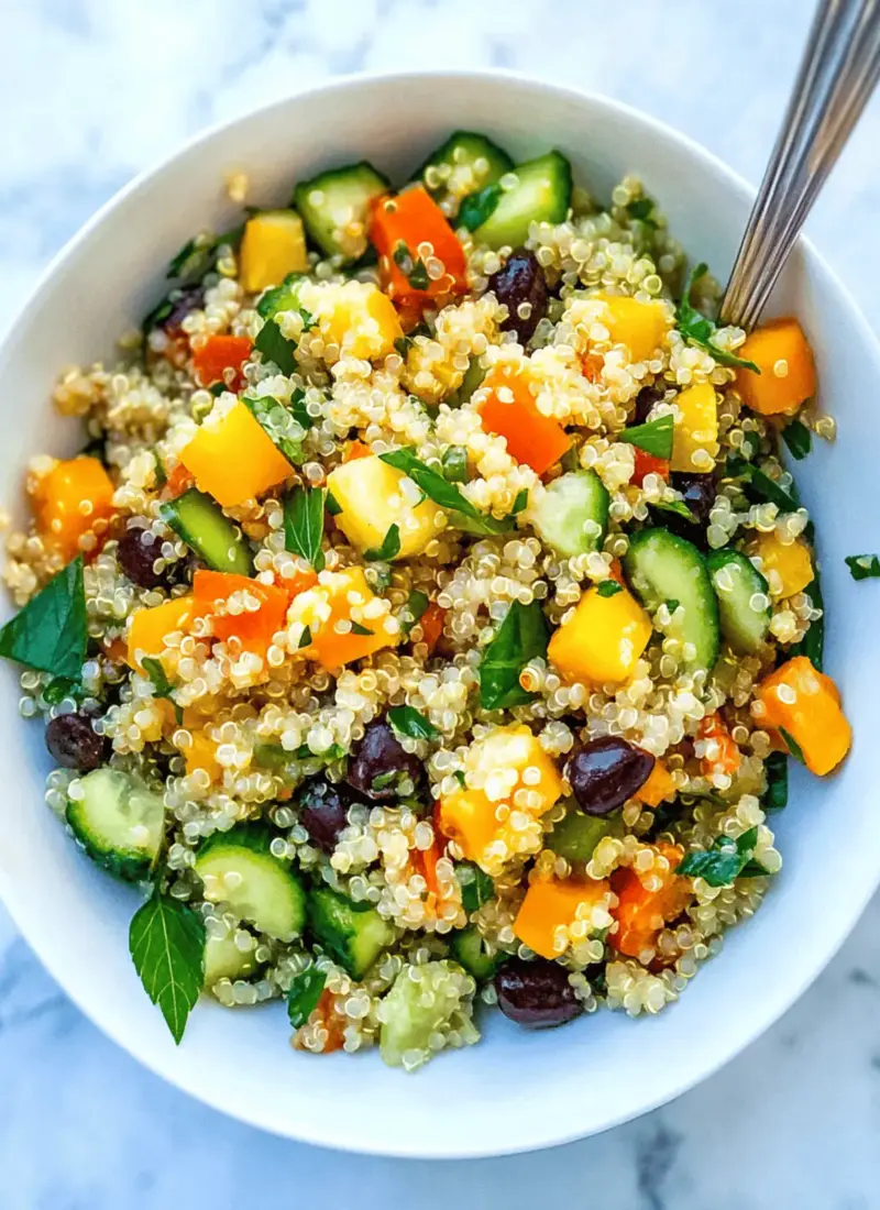 The Best Quinoa Salad