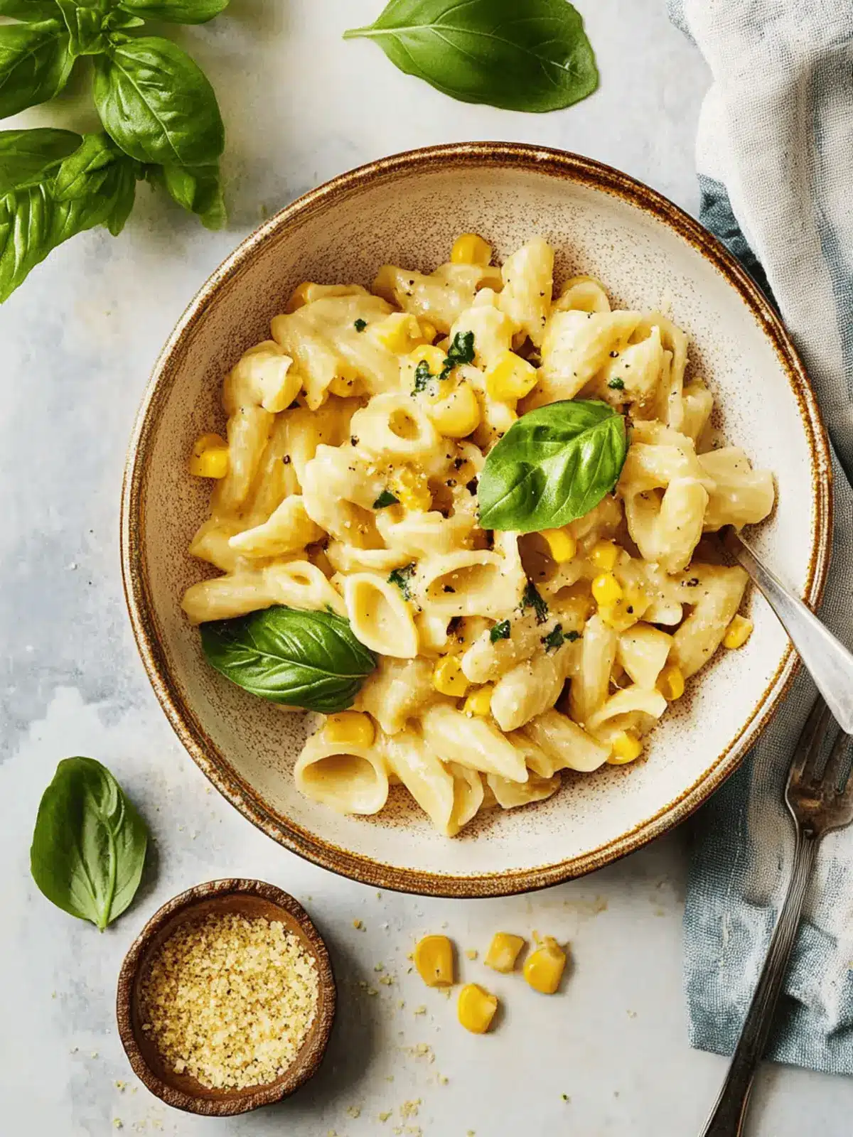 Creamy Corn Pasta