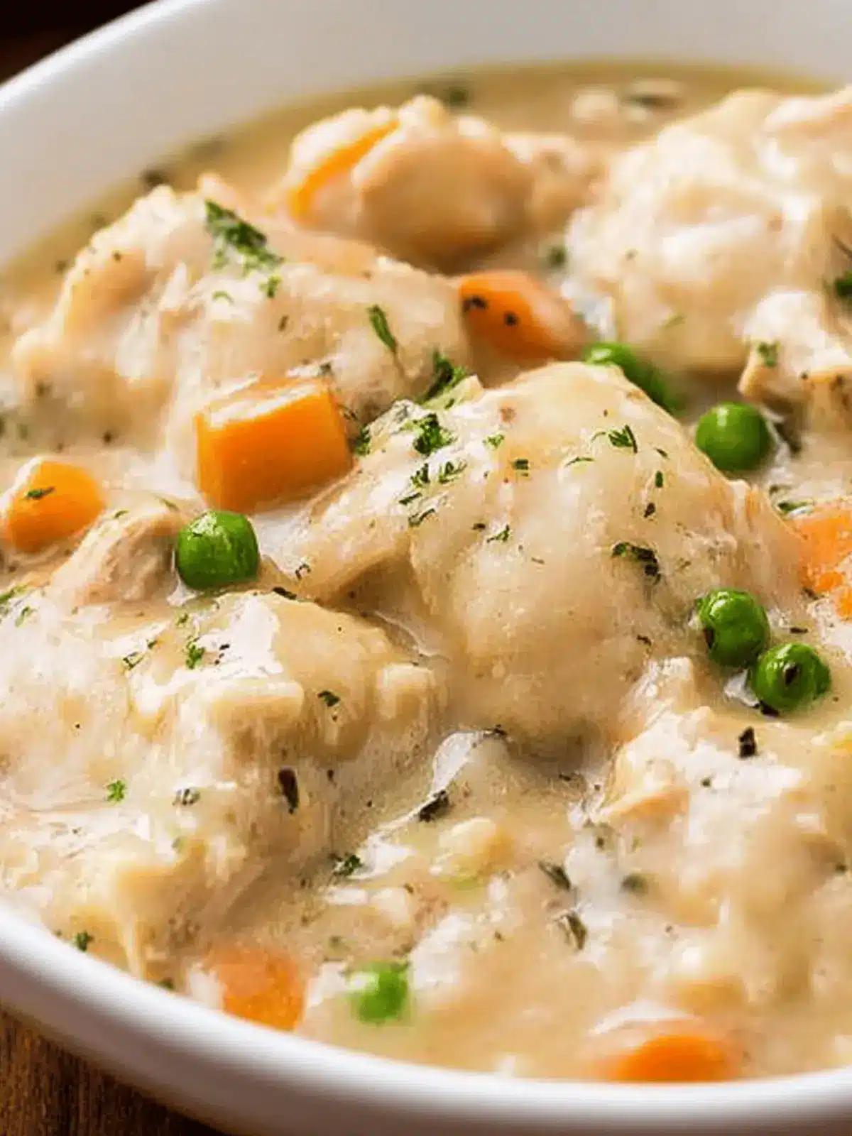 Crockpot Chicken & Dumplings