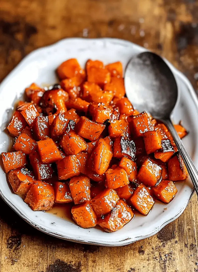 Maple Roasted Sweet Potato