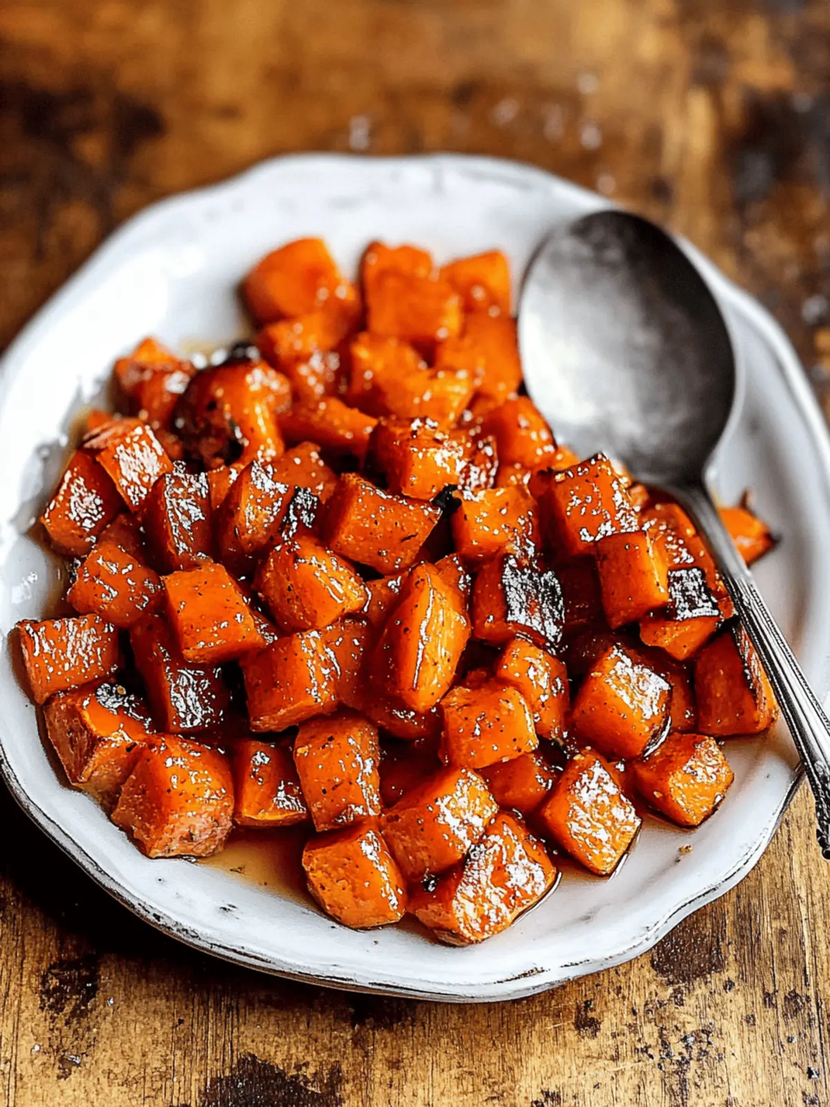 Maple Roasted Sweet Potato