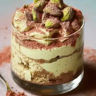 Nutty Pistachio Delight Tiramisu
