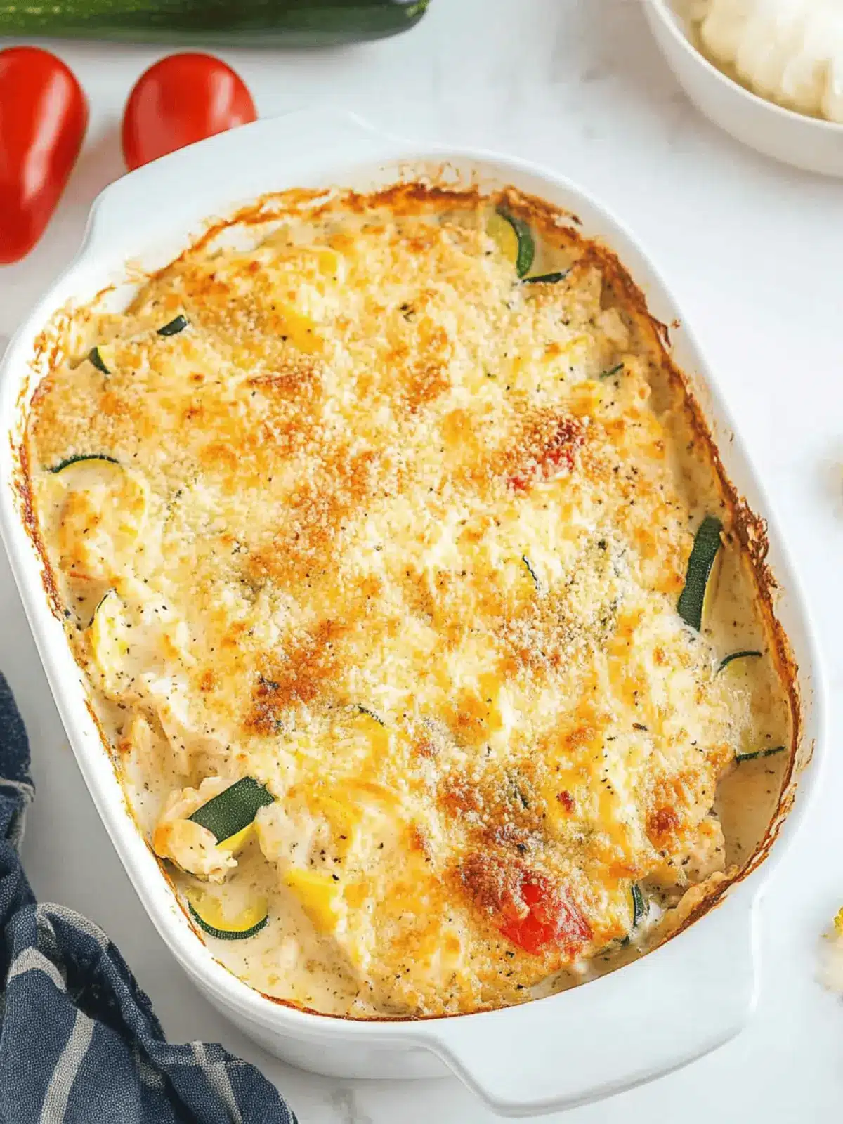 Irresistible Chicken Zucchini Casserole for Healthy Weeknights