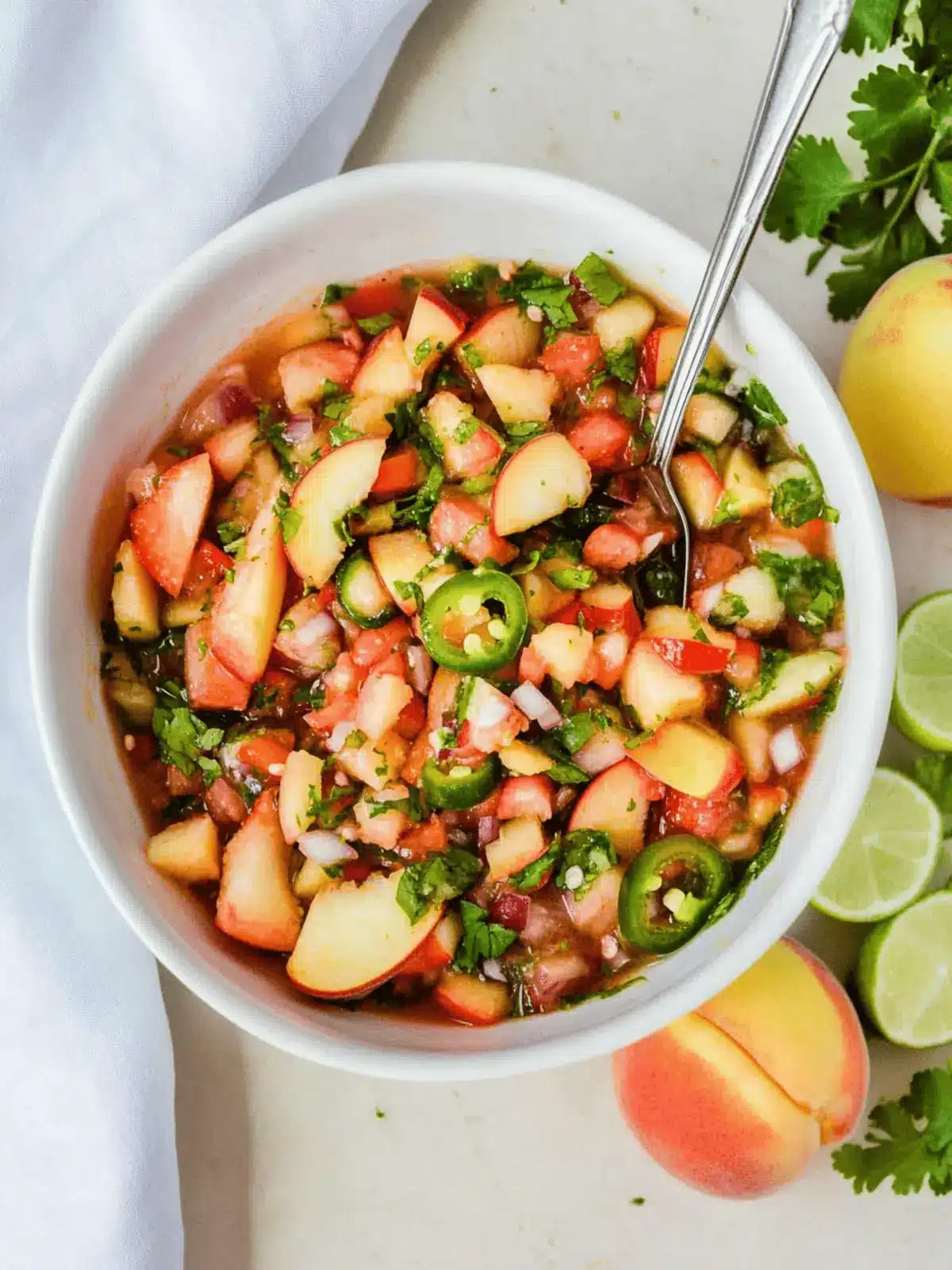 Peach Jalapeno Salsa