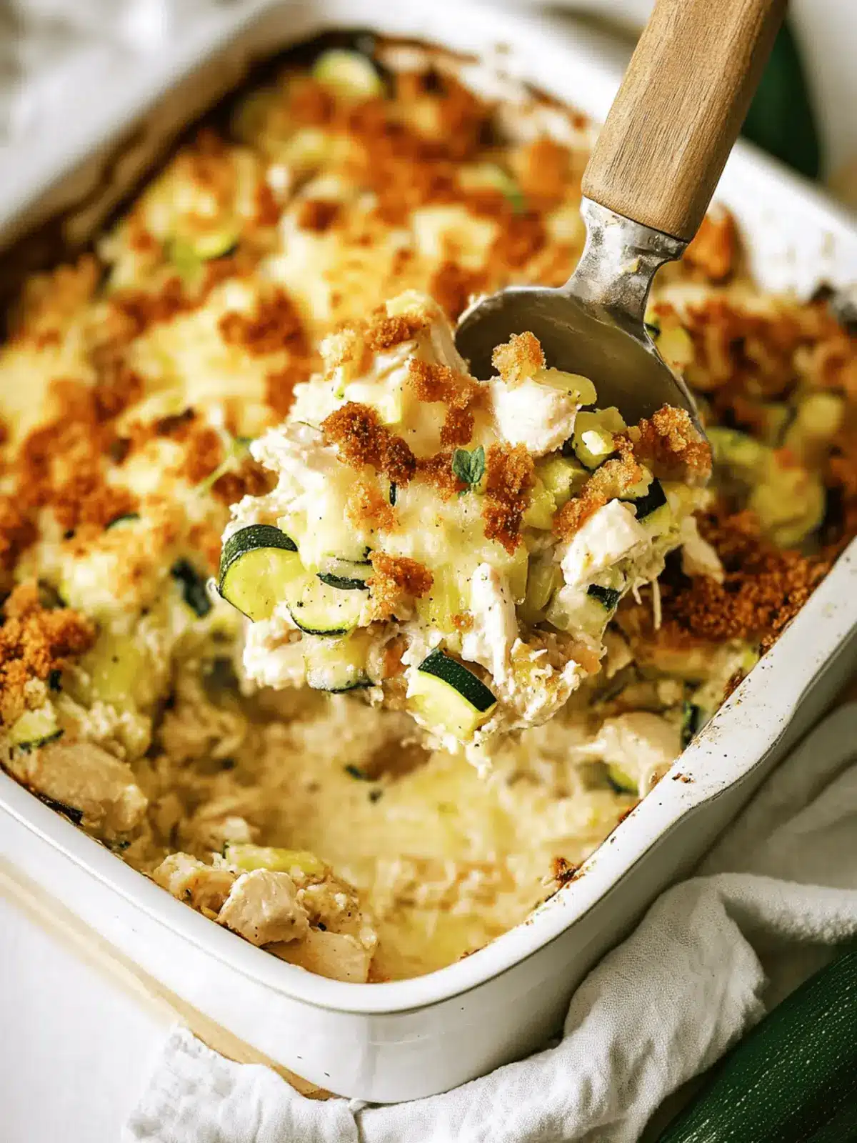 Delicious Chicken Zucchini Casserole for Cozy Family Dinners