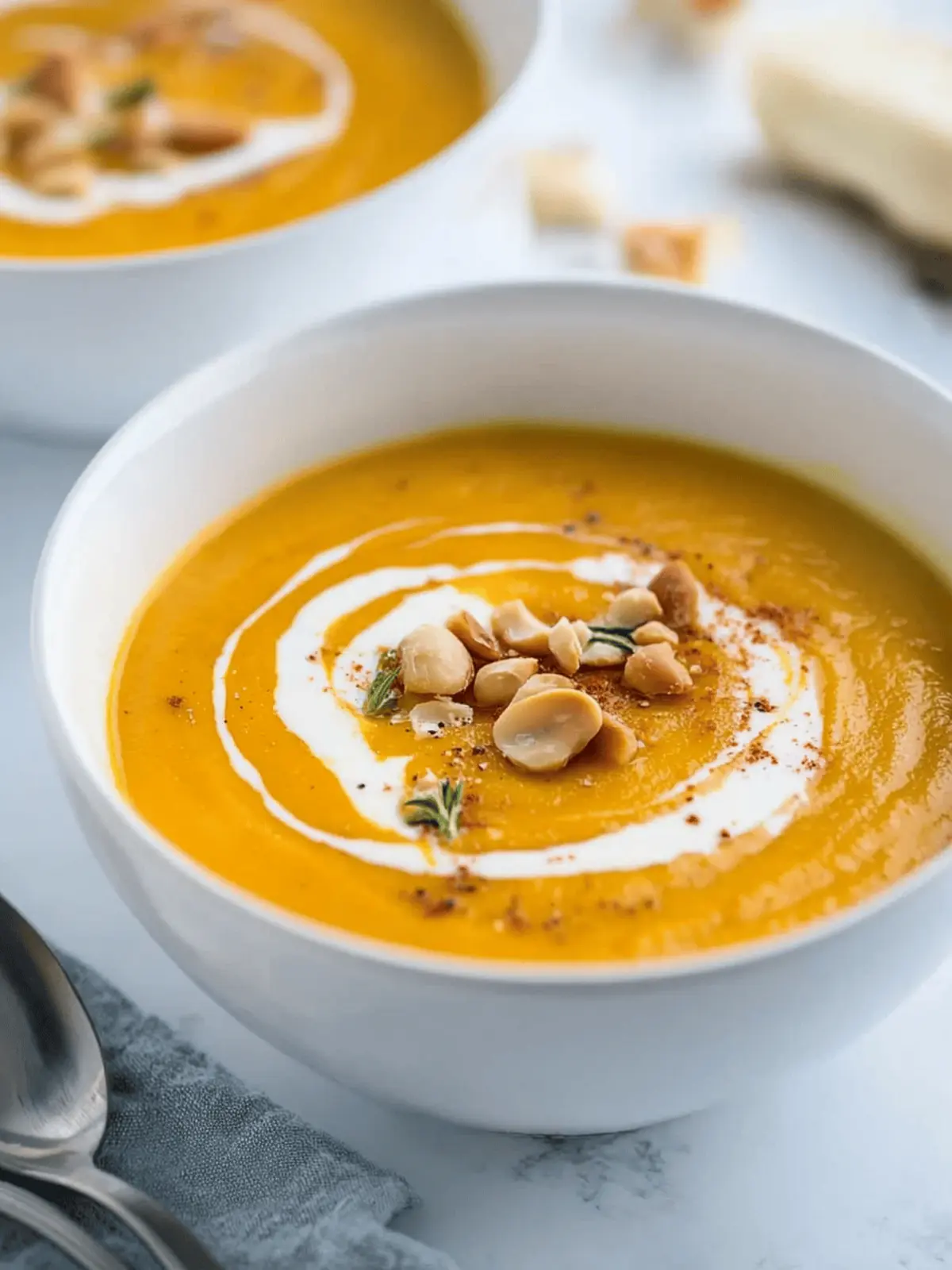 Savory Butternut Squash Soup