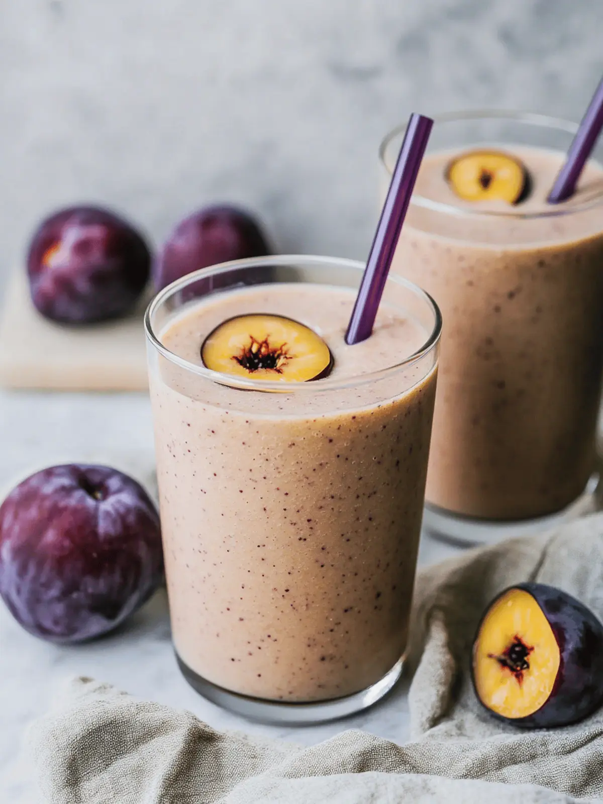 Plum Smoothie