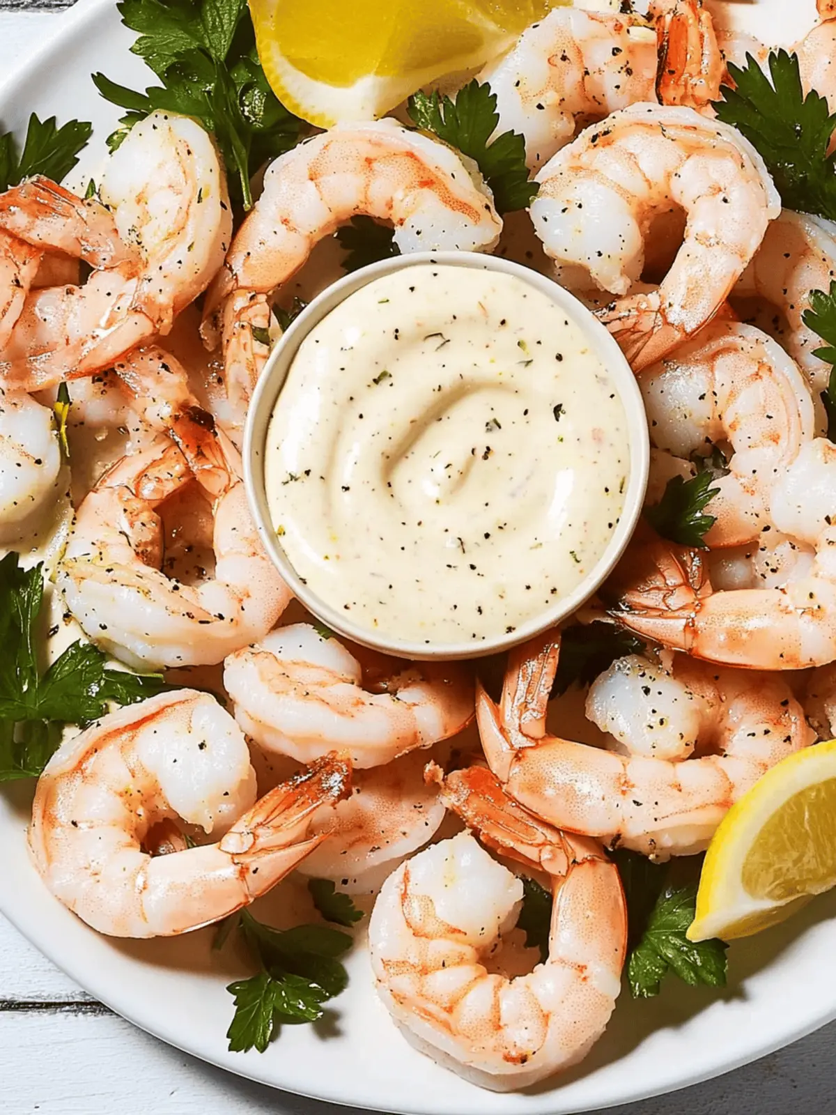 Roasted Shrimp Cocktail With Lemon-Horseradish Aioli