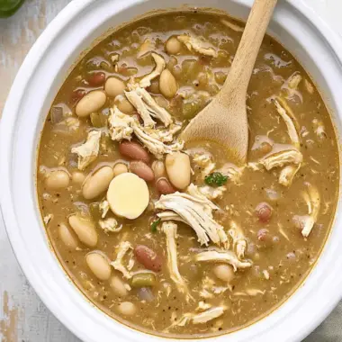 Crockpot White Chicken Chili