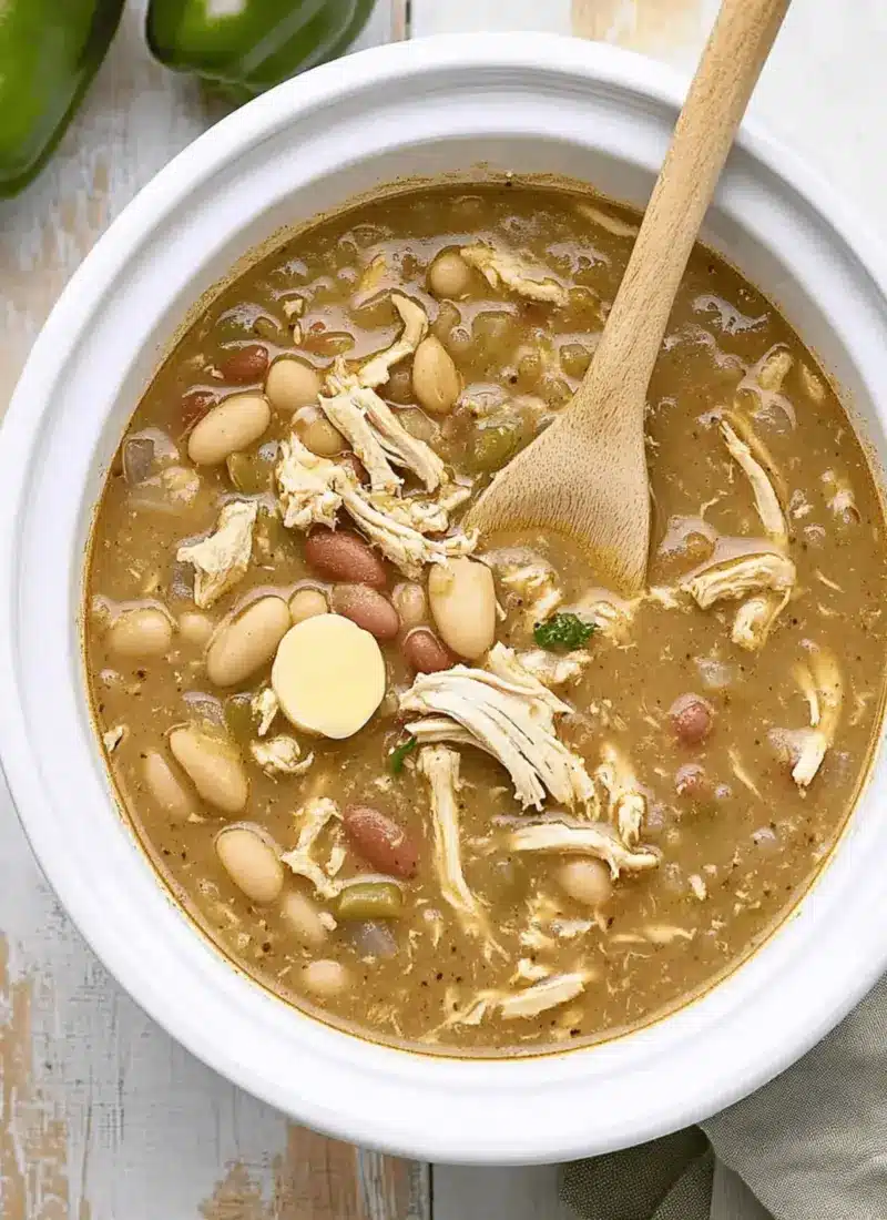 Crockpot White Chicken Chili