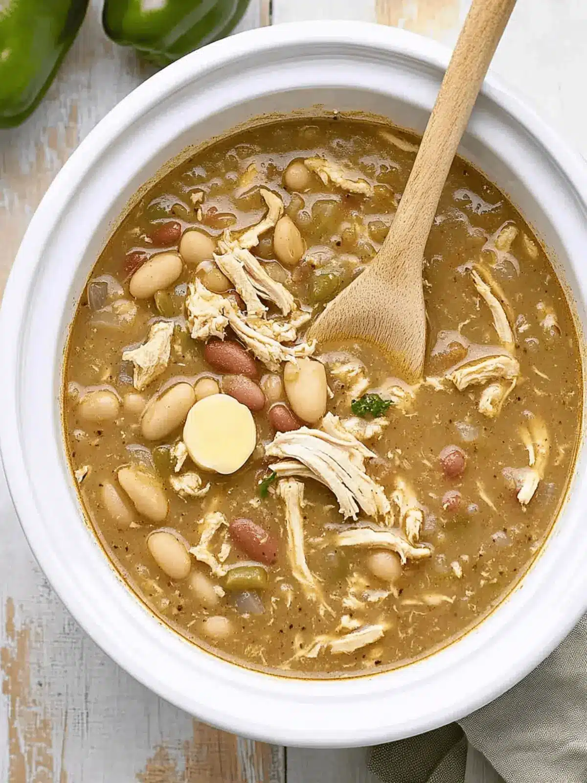 Crockpot White Chicken Chili
