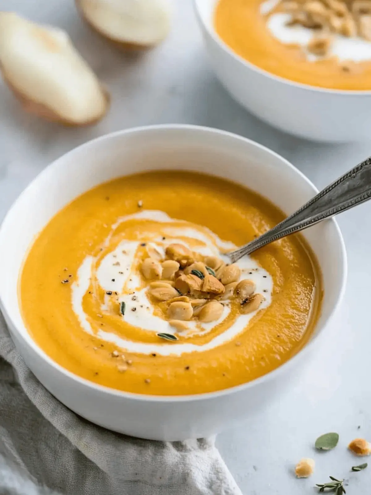Savory Butternut Squash Soup