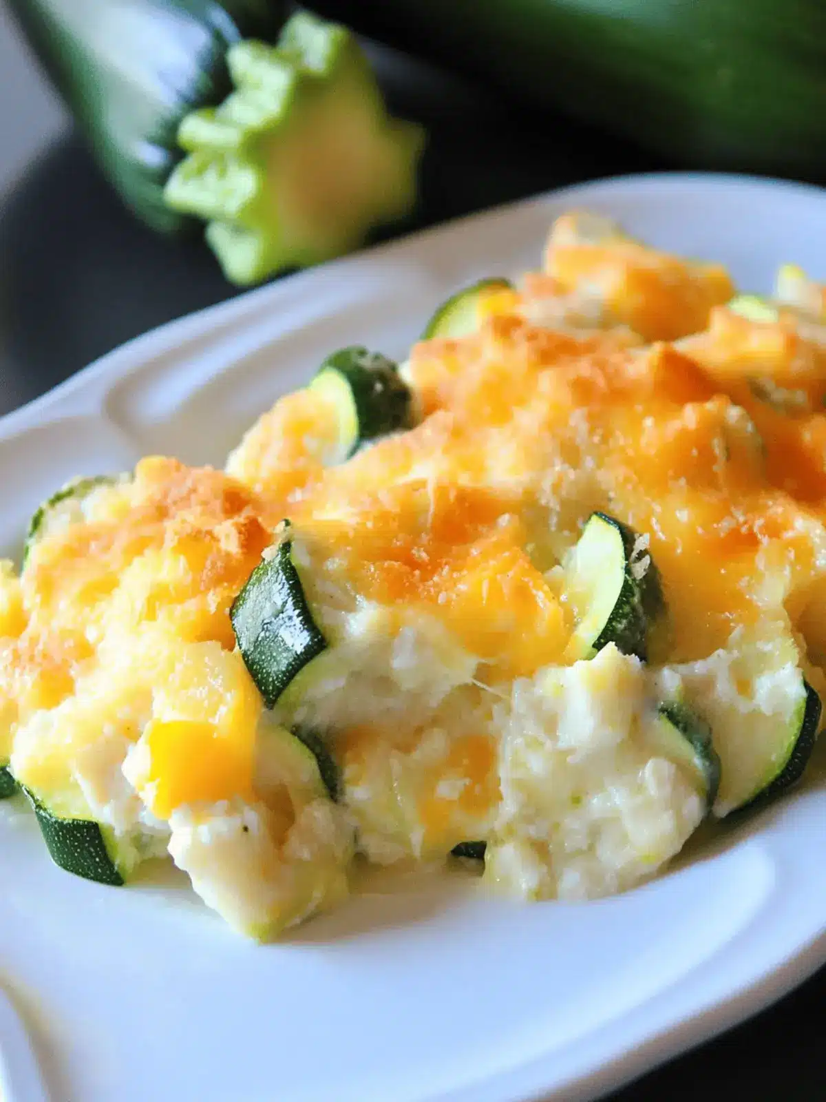 Easy Cheesy Zucchini Casserole Recipe for Cozy Summer Nights