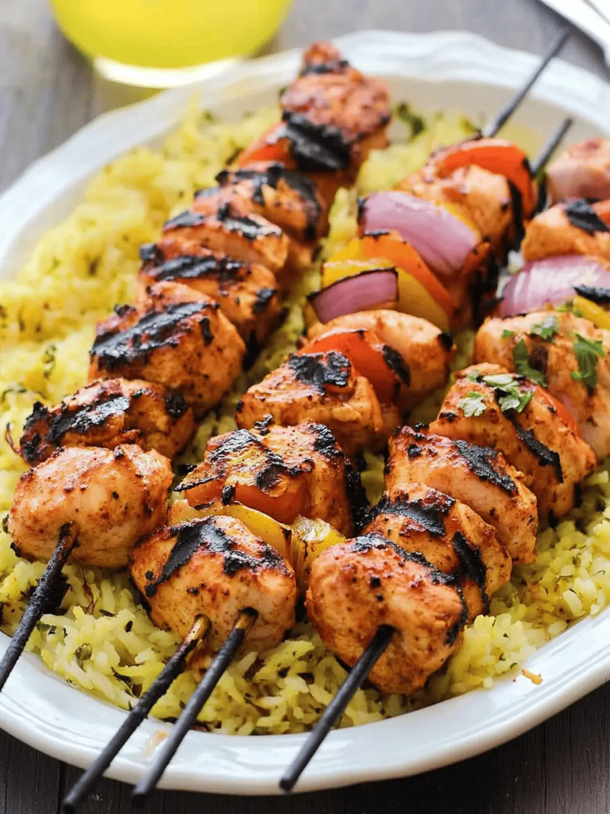 Savory Middle Eastern-Style Grilled Chicken Kabobs in 30 Minutes