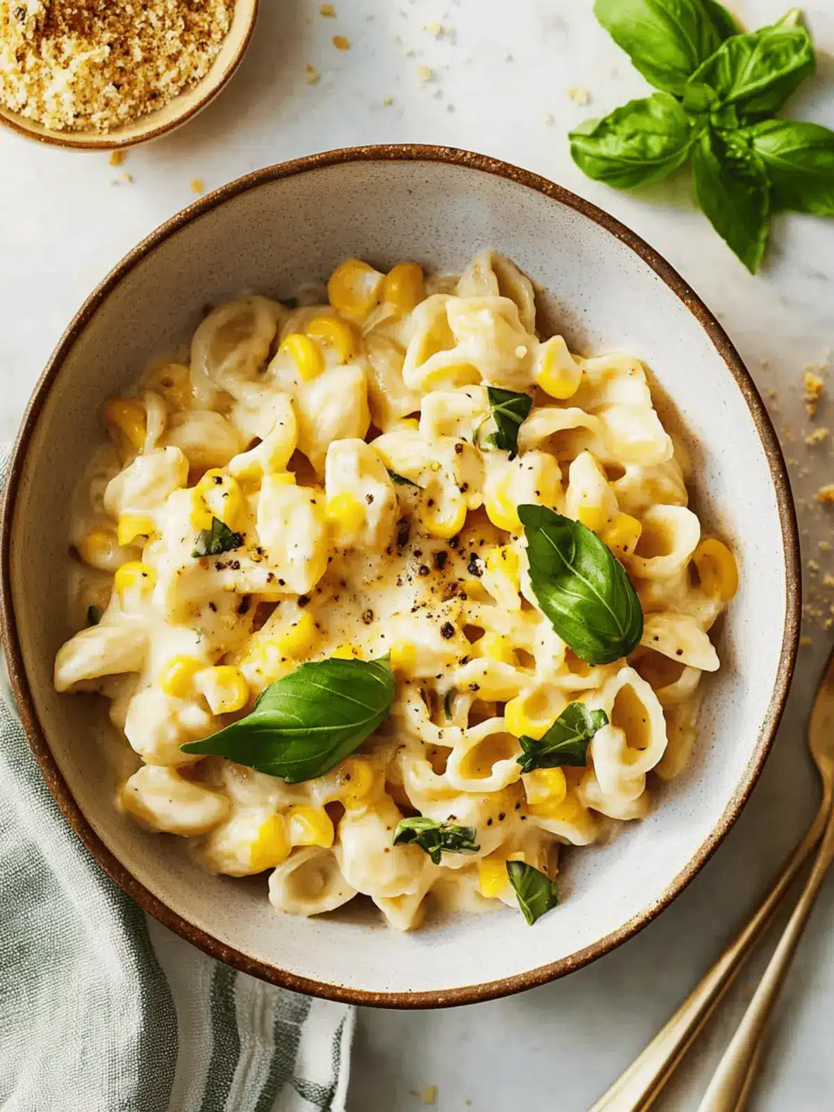 Creamy Corn Pasta: A Quick, Flavorful Summer Delight