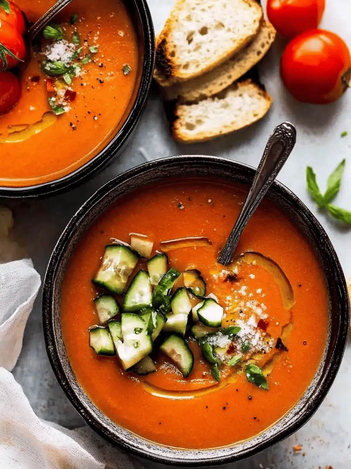 Delicious Gazpacho: Fresh Summer Flavor in Every Spoonful
