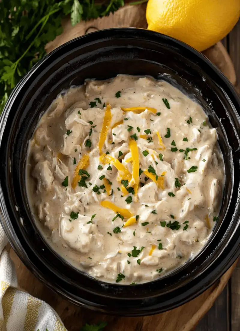 Slow Cooker Creamy Ranch Chicken