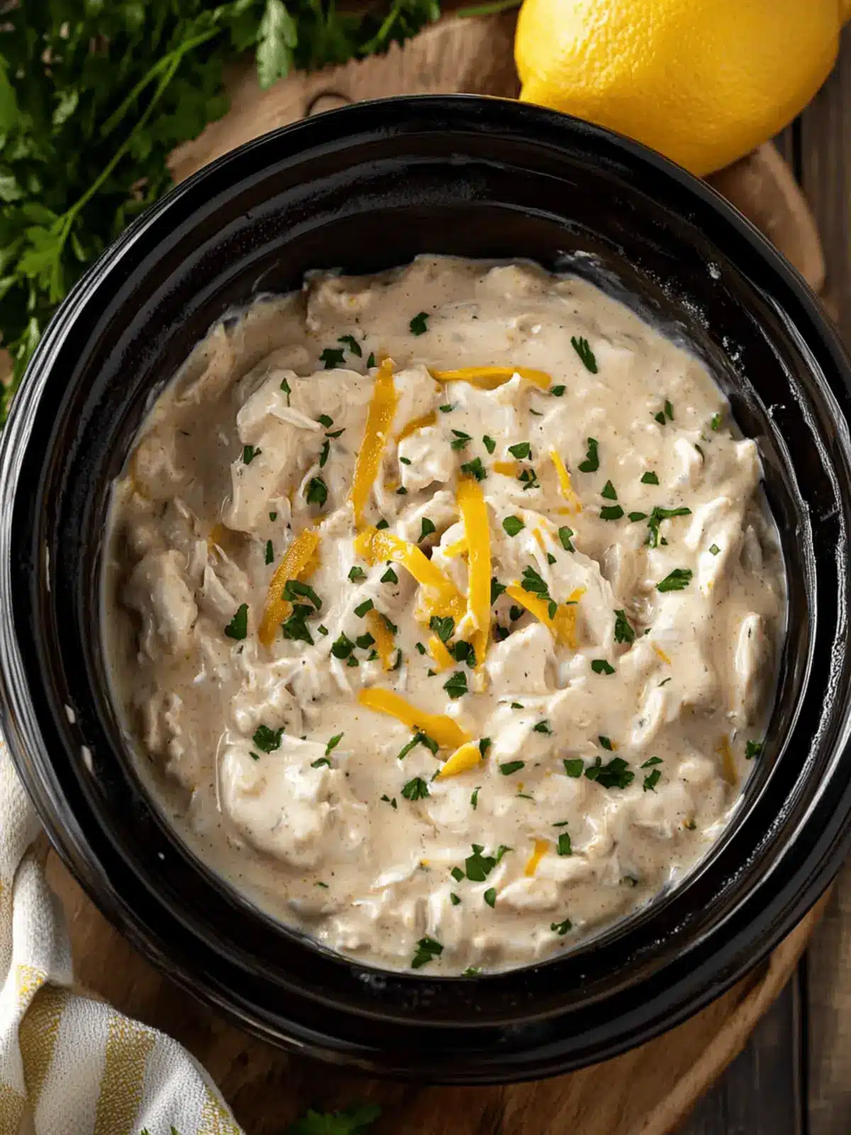 Slow Cooker Creamy Ranch Chicken