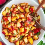Peach Strawberry Salsa