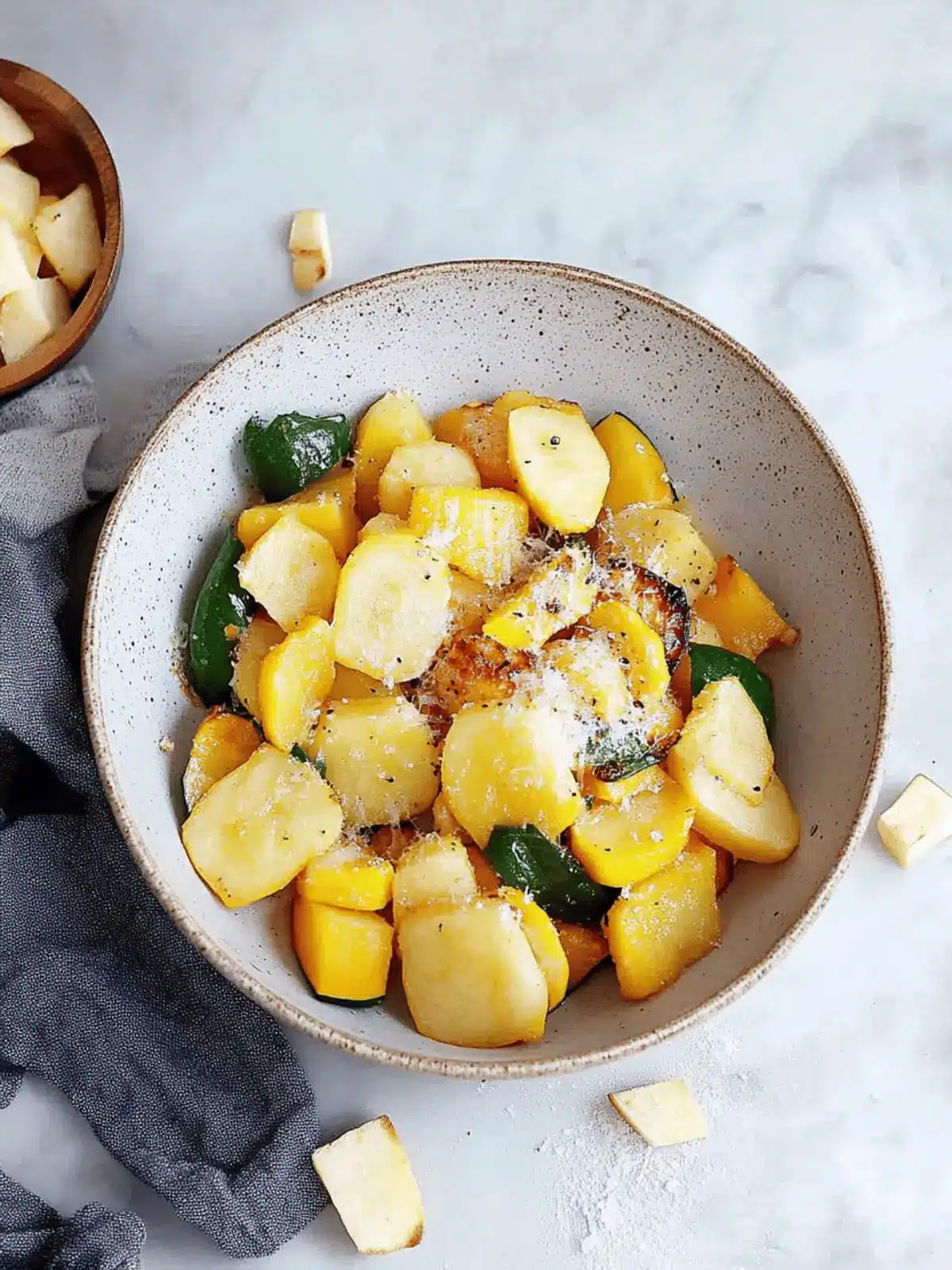 Sautéed Patty Pan Squash: Quick, Flavor-Packed Delight