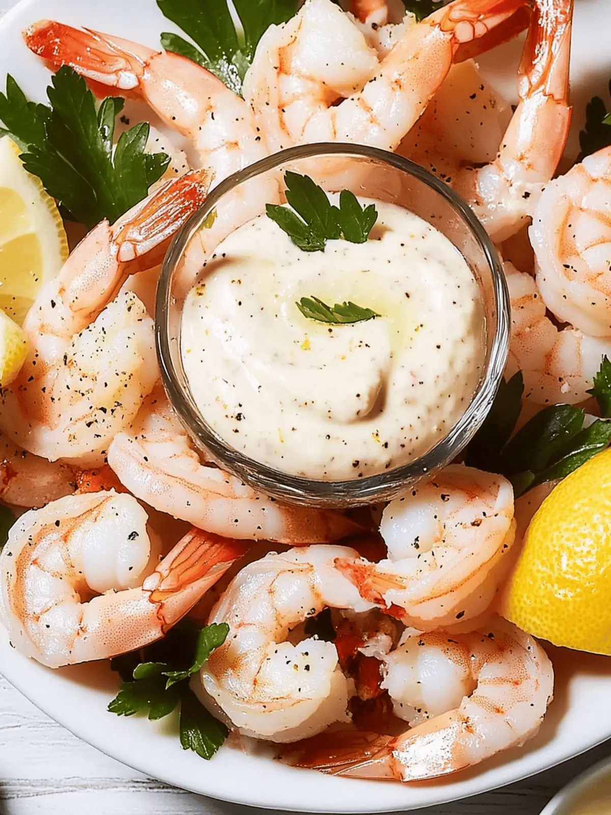Roasted Shrimp Cocktail With Lemon-Horseradish Aioli